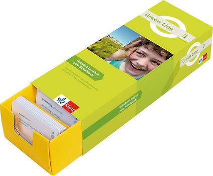 Green Line 3 (ab 2021) Klasse 7 Vokabel-Lernbox zum Schulbuch