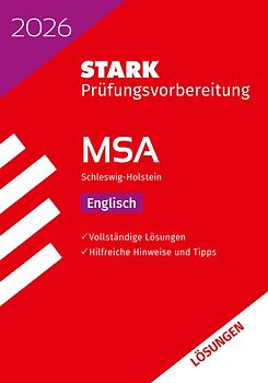 STARK Lösungen zu Englisch - MSA 2026 Schleswig-Holstein - Prüfungsvorbereitung