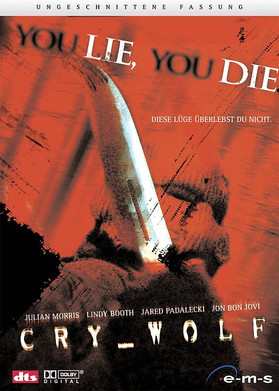 Cry Wolf (Horror) DVD