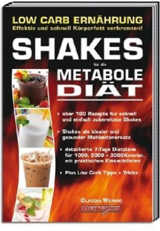 Shakes für die Metabole Diät. Low Carb Ernährung - Effektiv und schnell Körperfett verbrennen