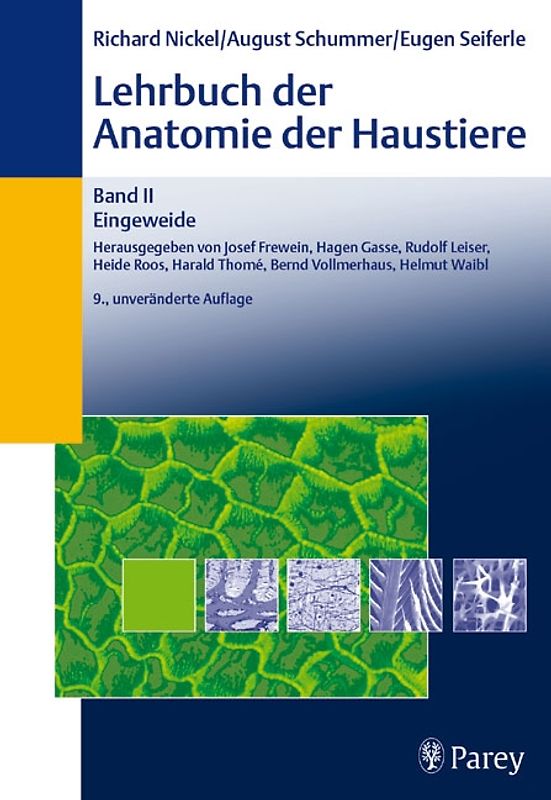 Lehrbuch der Anatomie der Haustiere Band II