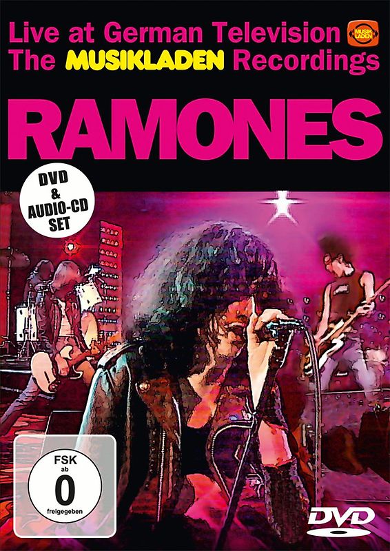 RAMONES - Musikladen Live (+ CD) [2 DVDs]