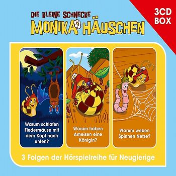 Kleine Schnecke Monika Häuschen,die - Monika Häuschen Hörspielbox Vol.3
