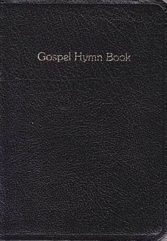 Gospel Hymn Book Blk Lth