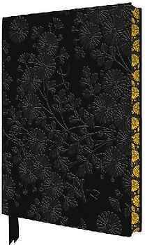 Uematsu Hobi: Box Decorated with Chrysanthemums Artisan Art Pocket Notebook (Flame Tree Journals)