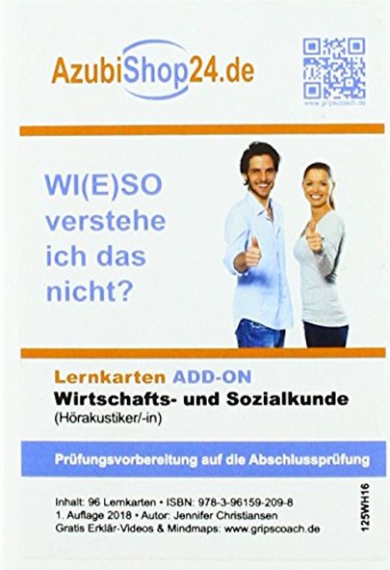 Lernkarten Wirtschafts- und Sozialkunde Fleischer/-in Prüfungsvorbereitung Wiso Prüfung: Wiso Prüfungsvorbereitung Wirtschafts- und Sozialkunde Prüfung