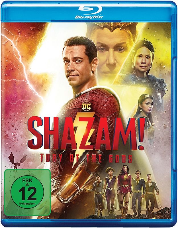 Shazam! Fury of the Gods Blu-ray Disc