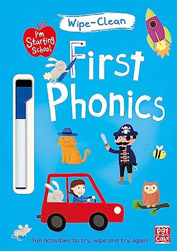 First Phonics: Wipe-clean book with pen (I'm Starting School, Band 2)