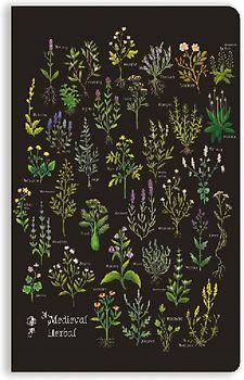 Anna Stead: Medieval Herbal (Soft Touch Journal)