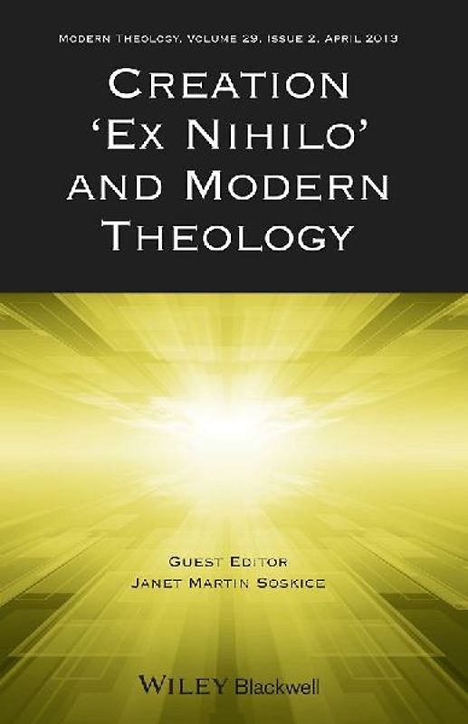 Creation "Ex Nihilo" and Modern Theology (Directions in Modern Theology)