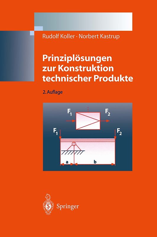 Prinziplösungen zur Konstruktion technischer Produkte