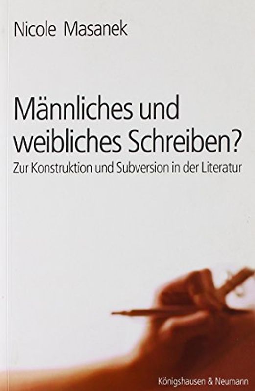 Männliches und weibliches Schreiben?