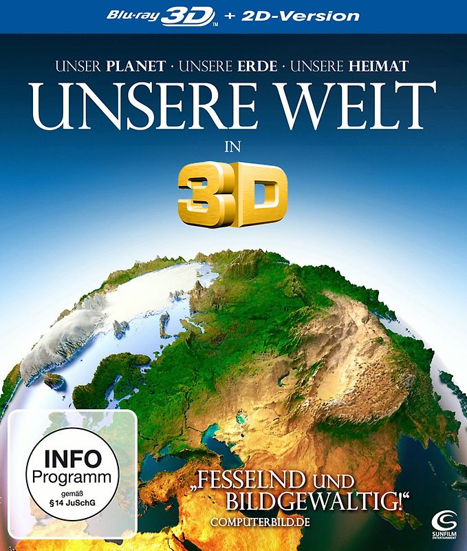 Unsere Welt [3D Blu-ray + 2D Version] 3D Blu-ray Disc