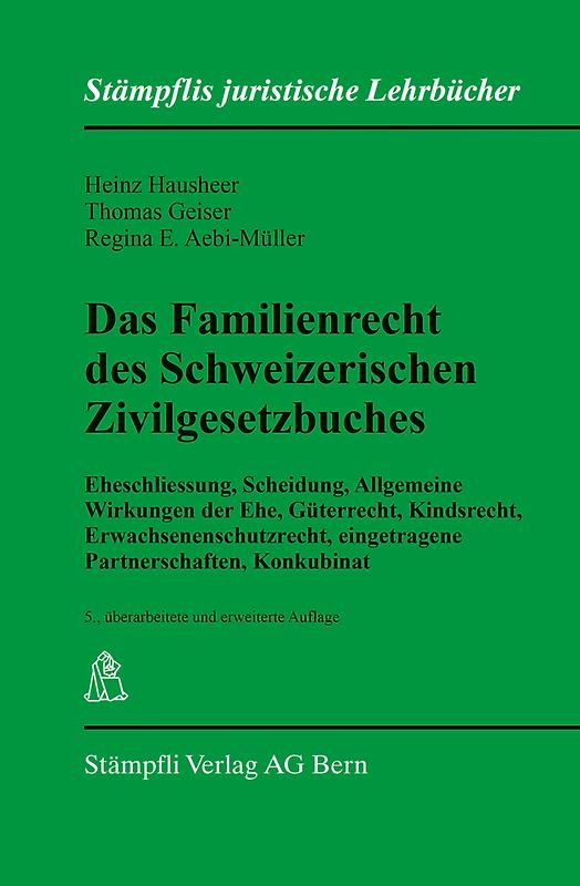 Das Familienrecht des Schweizerischen Zivilgesetzbuches