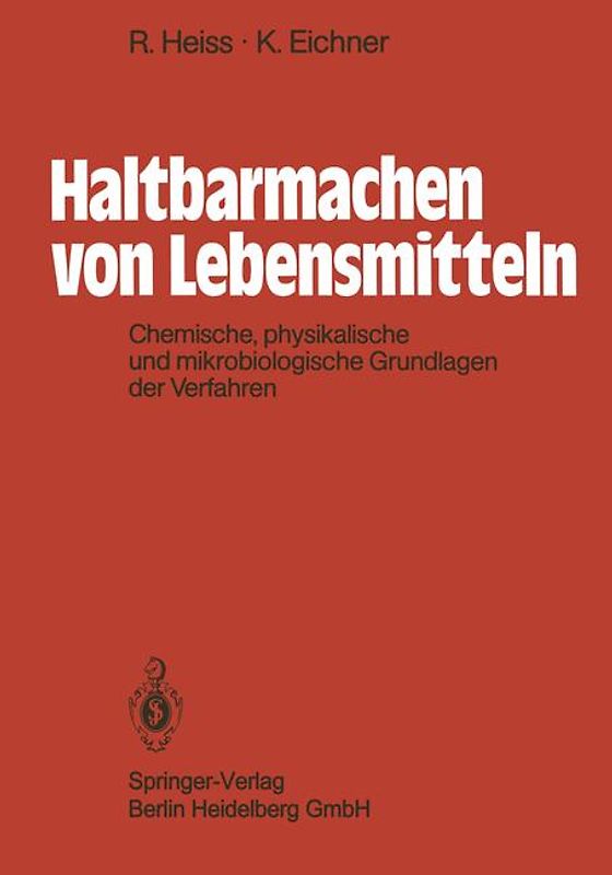 Haltbarmachen von Lebensmitteln