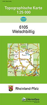TK25 6105 Welschbillig