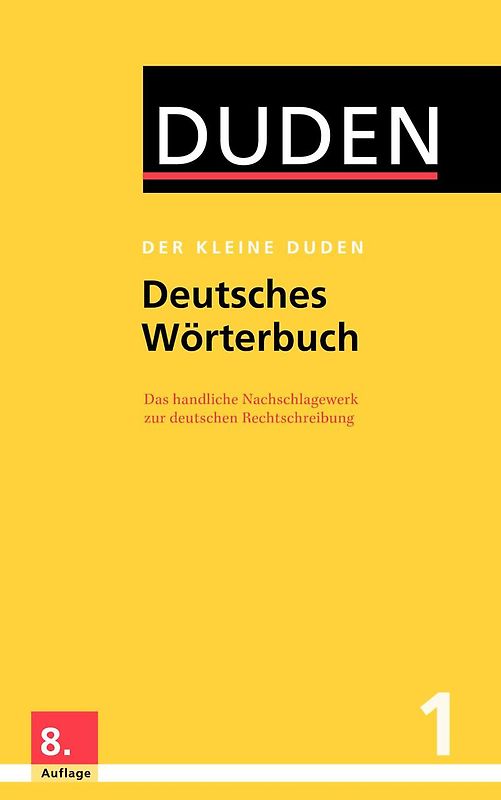 Der kleine Duden – Deutsches Wörterbuch
