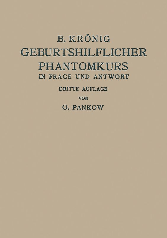 Geburtshilflicher Phantomkurs in Frage und Antwort