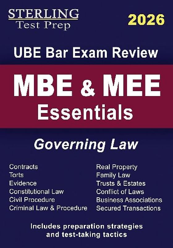 MBE & MEE Essentials