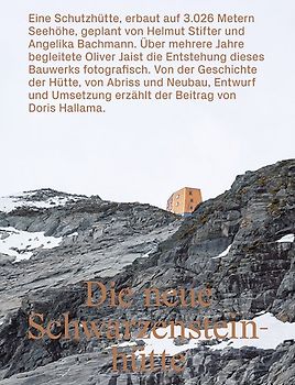Die neue Schwarzensteinhütte