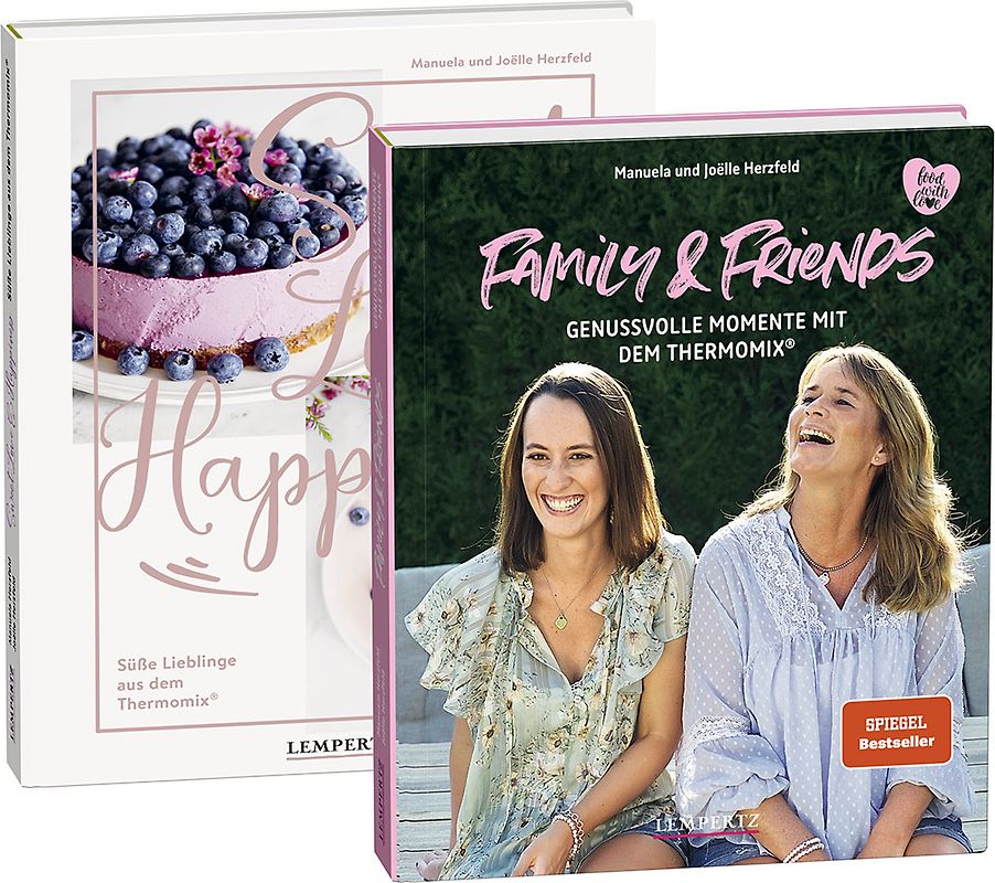 Die besten Glücksrezepte, Bundle; Food with Love; Herzfeld, Manuela / Herzfeld, Joëlle