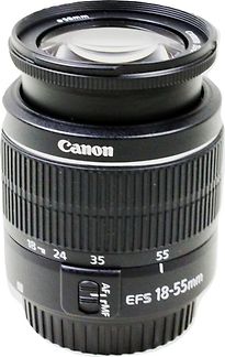 Soldes d'Hiver High-Tech Reconditionné Tous Les Bons Plans 65 Canon EF-S 18-55 mm F3.5-5.6 III 58 mm Objectif (adapté à Canon EF-S) noir