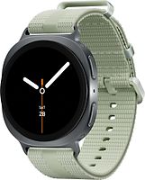 Samsung Galaxy Watch8 44 mm Boîtier aluminium graphite sur Sport Chic S/M vert sauge [Wi-Fi + 4G]