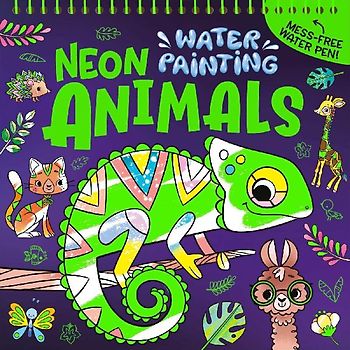 Water Painting: Neon Animals