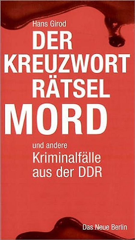 Der Kreuzworträtselmord