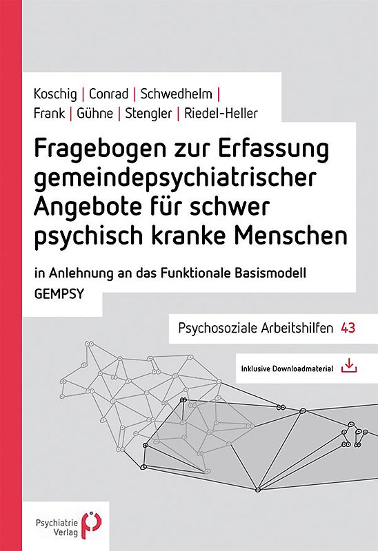 Fragebogen zur Erfassung gemeindepsychiatrischer Angebote für schwer psychisch kranke Menschen