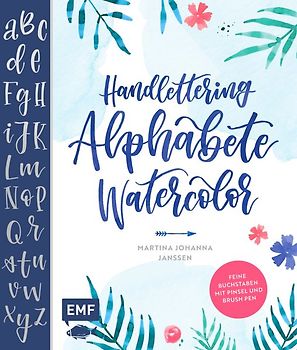 Handlettering Alphabete Watercolor