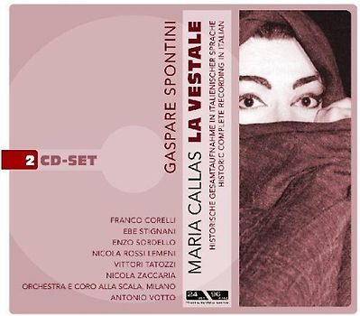 Maria Callas - Gasparo Spontini: La Vestale (Die Vestalin) (Oper) (Gesamtaufnahme) (2 CD)