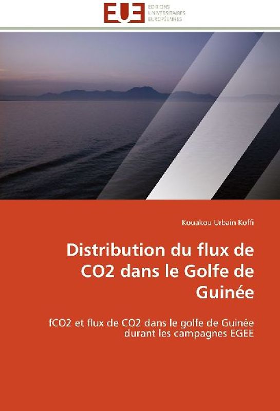Distribution du flux de CO2 dans le Golfe de Guinée