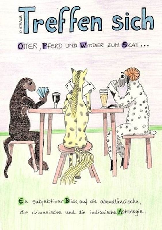 Treffen sich Otter, Pferd und Widder zum Skat...
