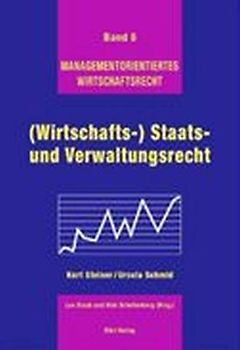(Wirtschafts-) Staats- und Verwaltungsrecht