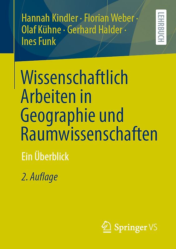 Wissenschaftlich Arbeiten in Geographie und Raumwissenschaften