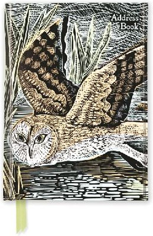 Angela Harding: Marsh Owl (Address Book)