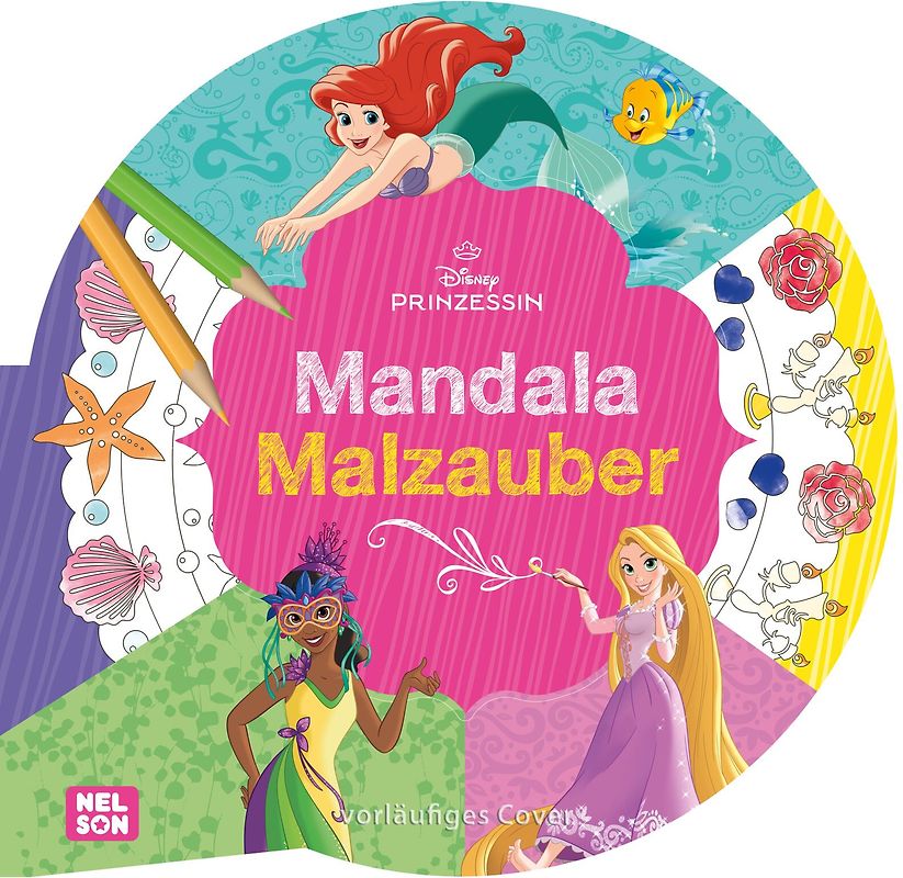 Disney Prinzessin: Mandala-Malzauber
