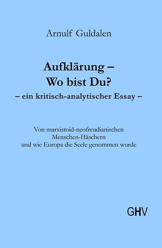 Aufklärung – Wo bist Du?