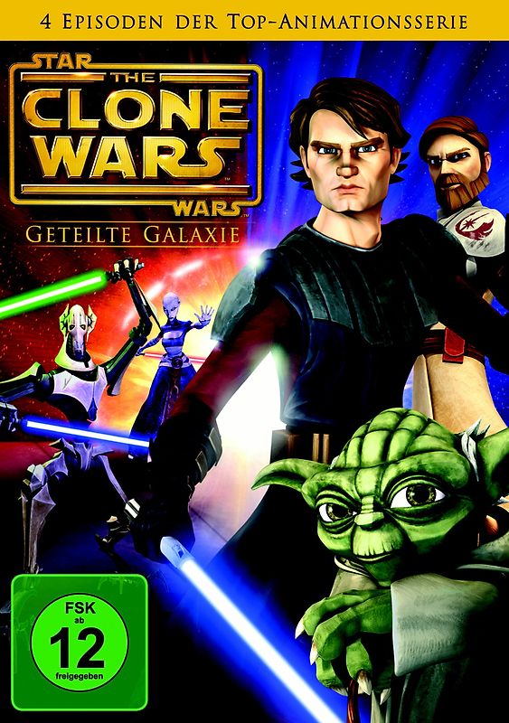 Star Wars: The Clone Wars - Die Serie: Geteilte Galaxie DVD