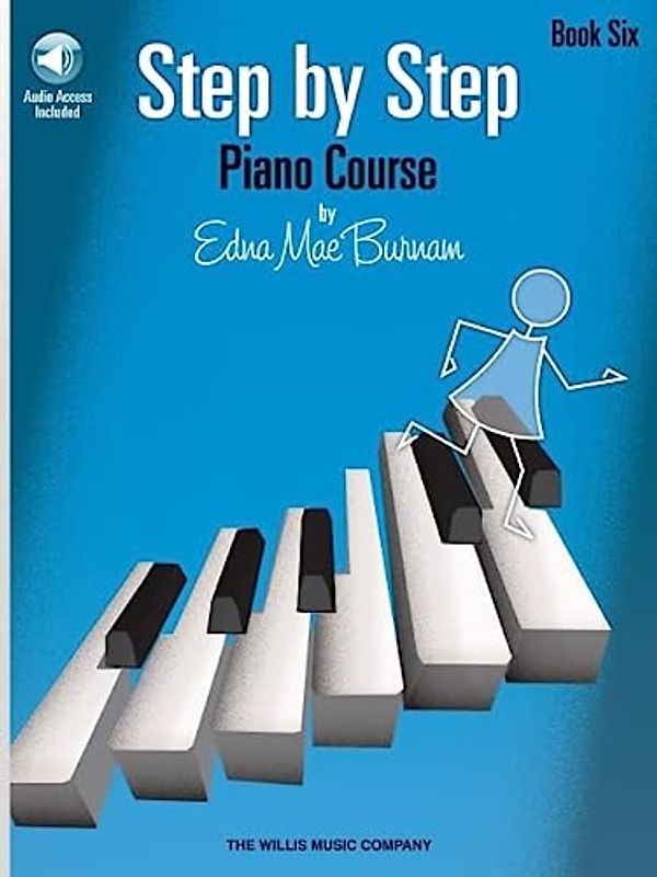 Edna Mae Burnam: Step By Step Piano Course - Book 6 (Buch & CD)