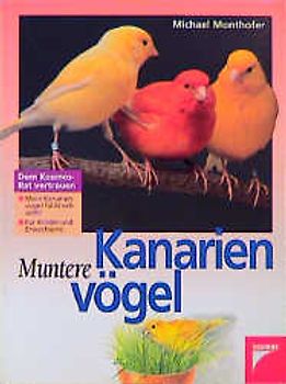 Muntere Kanarienvögel