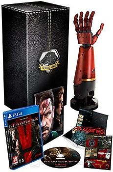 Metal Gear Solid V: The Phantom Pain [Collectors Edition inkl. Collectors Box mit Diamond Dog Magnet, Steelbook, behind the Scene Blu-Ray, Landkarte, Snakes Arm Replica] PlayStation 4