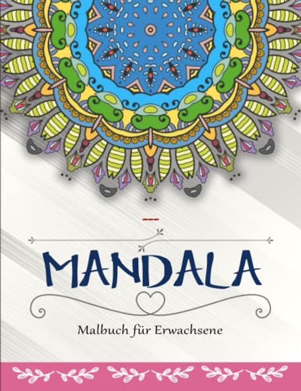 Malbuch für Erwachsene - Stress Abbauen: Malbuch Anti-Stress für Erwachsene | 50 Wunderschöne Motive