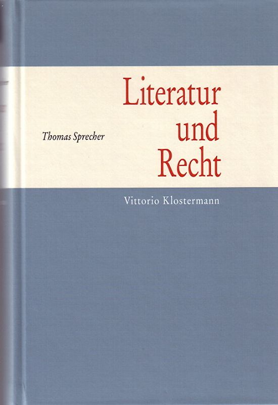 Literatur und Recht