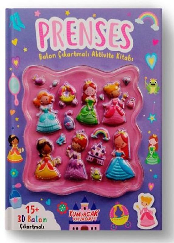 Prenses Balon Cikartmali Aktivite Kitabi