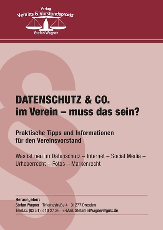 Datenschutz & Co. im Verein - muss das sein?