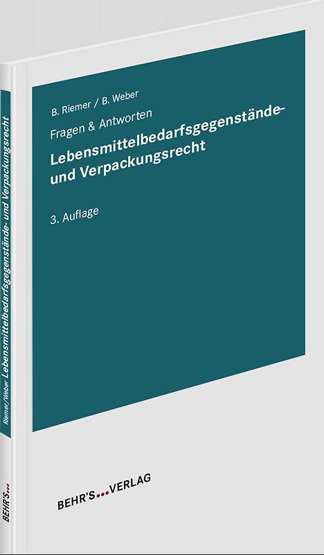 Lebensmittelbedarfsgegenstände und Verpackungsrecht