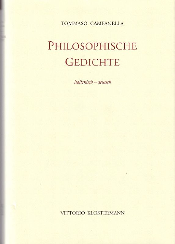 Philosophische Gedichte