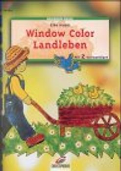 Window Color Landleben. Mit zwei Vorlagebögen